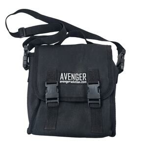 Avenger Solution Headset Kit Bag Shoulder Sling Tactical Pack Pouch Black